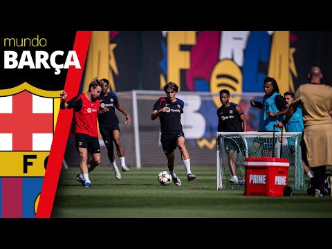 BARÇA ENTRENAMIENTO | La enfermería del FC BARCELONA se mueve: DE JONG acaricia el alta