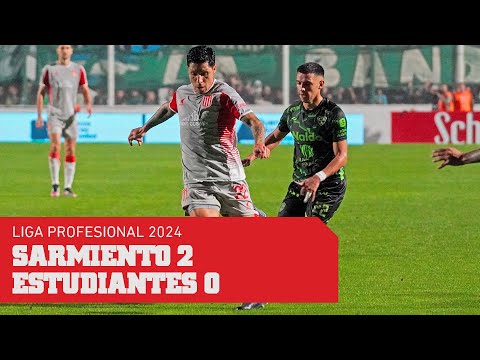 Sarmiento 2-0 Estudiantes | Liga Profesional 2024 - Fecha 5