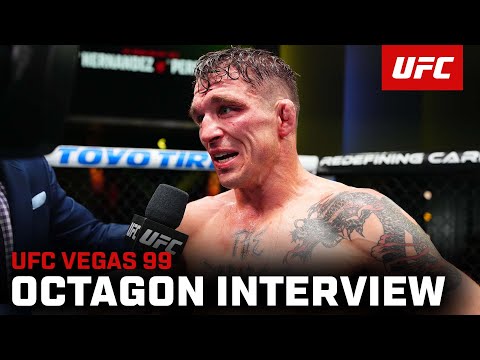 Darren Elkins Octagon Interview | UFC Vegas 99