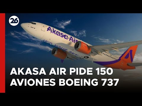 La aerolínea india Akasa Air encarga 150 aviones Boeing 737 MAX