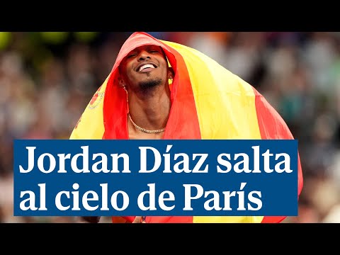 Jordan Díaz salta al cielo de París: oro olímpico en una extraordinaria final de triple