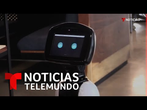 Este robot hecho en México es capaz de detectar casos de coronavirus | Noticias Telemundo