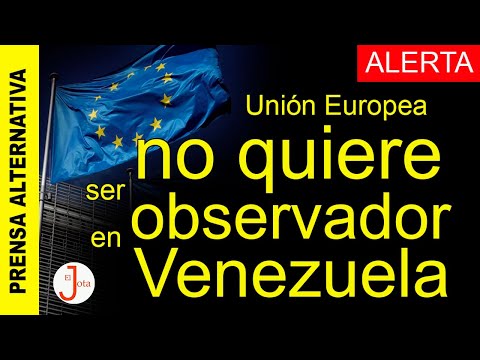 Bloque europeo dice que no pueden ser observadores en Venezuela porque les “falta tiempo”