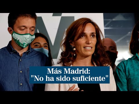 Mónica García tras conocer los resultados de las elecciones: No ha sido suficiente