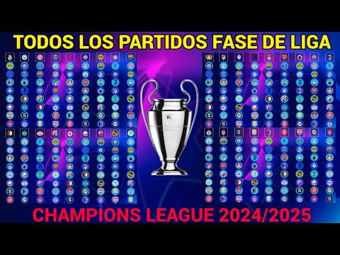 ASÍ se JUGARÁ la NUEVA FASE DE LIGA de la CHAMPIONS LEAGUE 2024/2025