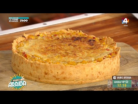 Vamo Arriba - Tarta de calabaza con masa de chipá