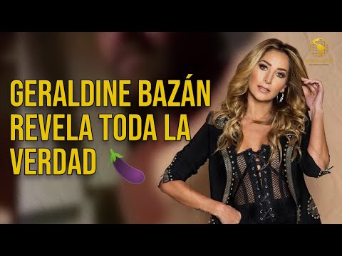 Geraldine Bazán REVELA Toda la verdad / Video INTIMO Gabriel Soto