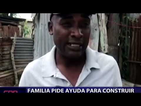 Familia pide ayuda para construir su casa en Hato Mayor