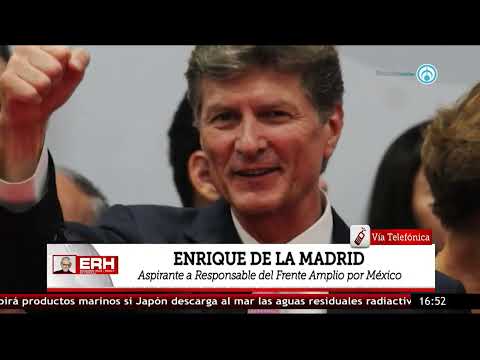 Nuestro proceso va a ser más interesante y además democrático, Enrique de la Madrid