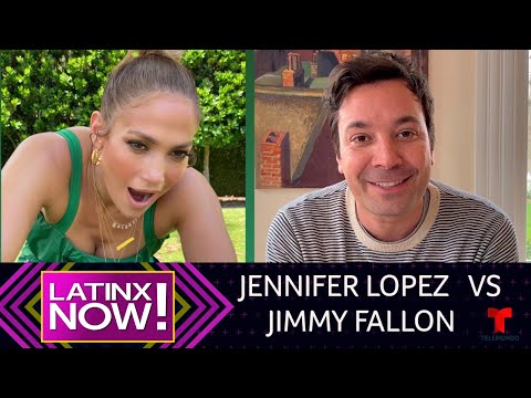 Jennifer Lopez y Jimmy Fallon tuvieron divertido duelo de baile | Latinx Now! | Entretenimiento