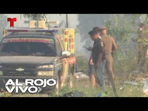 Explosión en una fábrica de fuegos artificiales, deja 23 muertos en Tailandia |Al Rojo Vivo