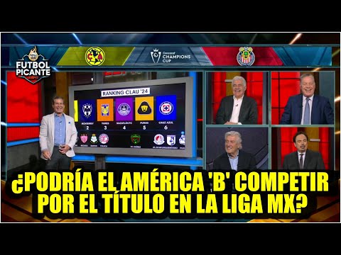 EL AMÉRICA 'B podría COMPETIR con Cruz Azul, Pumas y Chivas y ASPIRAR al título | Futbol Picante