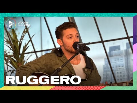 Ruggero canta en vivo en #VueltaYMedia