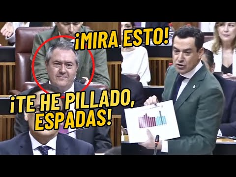 Moreno Bonilla (PP) desquicia a Espadas (PSOE) al desmontar su último bulo