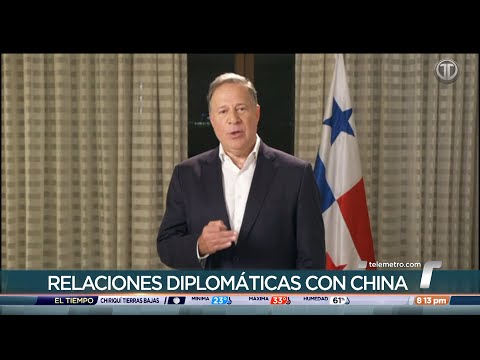 Varela asume responsabilidad de las relaciones diplomáticas con China