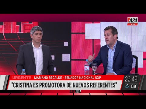 CRISTINA TIENE LA CLARIDAD DE QUÉ REPRESENTA EL PERONISMO, Mariano Recalde