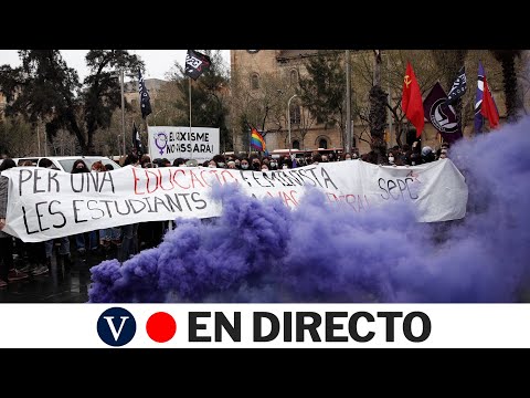 Directo: Manifestación por el 8-M en Barcelona