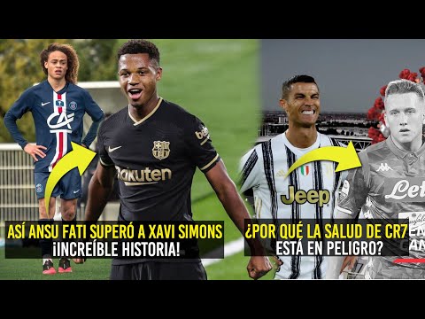 ASÍ ANSU FATI SUPERÓ A XAVI SIMONS ¡INCREÍBLE HISTORIA! | JUVE PONE A CR7 EN PELIGRO