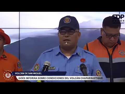 Informe de condiciones en volcán de San Miguel