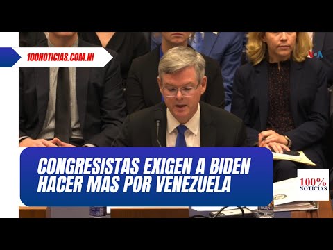 CONGRESO / Legisladores de EEUU piden hacer más por Venezuela