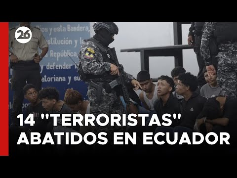 ECUADOR | 14 terroristas abatidos durante el conflicto armado
