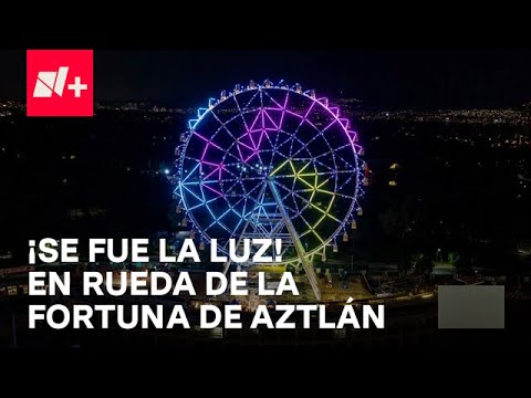 Se funden luces de la rueda de la fortuna de Aztlán en CDMX - Despierta