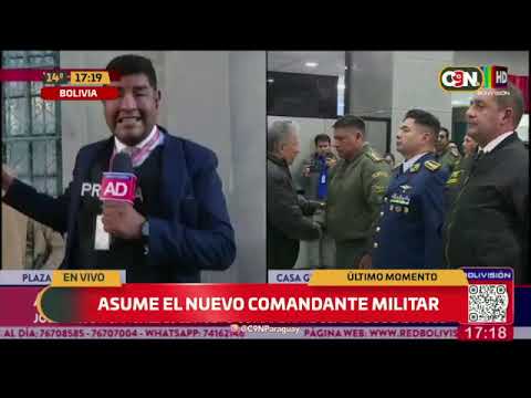 En Bolivia asume el nuevo Comandante Militar