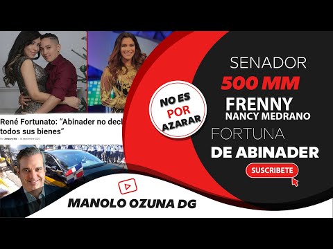 NO ES POR AZARAR - SENADOR CON 500 MILLONES - FRENNY RESPONDE A NANCY MEDRANO