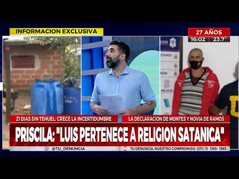 Caso Tehuel: La confesión de Montes y la novia de Ramos