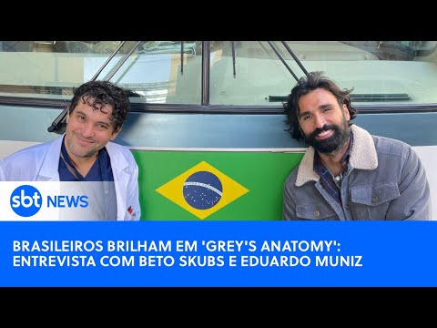 Brasileiros de Grey's Anatomy, falam com exclusividade ao Hollywood News #greysanatomy