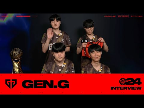 Gen.G 인터뷰 | 결승전 | 2024 MSI