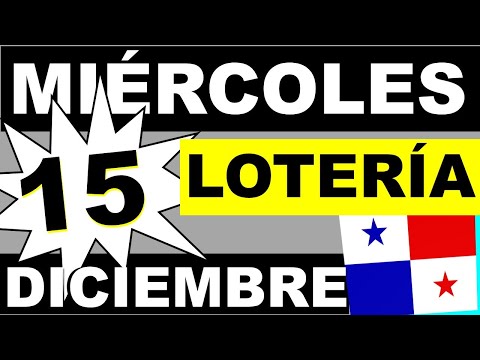 Resultados Sorteo Loteria Miercoles 15 Diciembre 2021 Loteria Nacional Panama Miercolito Que Jugo
