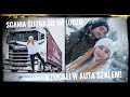 Scania lizga si na lodzie/ Rzucali w auta SZKEM