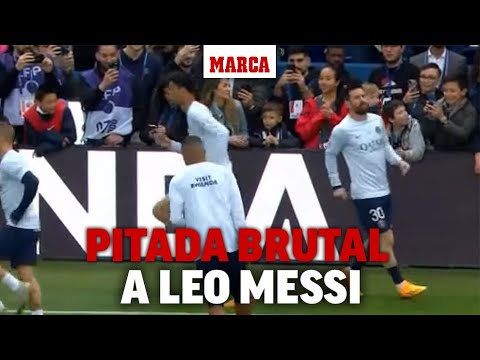 Bronca monumental a Messi en su regreso al Parque de los Príncipes I MARCA