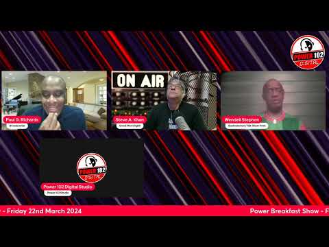 The Power Breakfast Show - Friday 22nd March 2024
