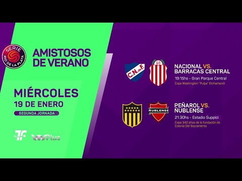 Serie Rio de la Plata - Nacional vs Barracas Central - Peñarol vs Ñublense