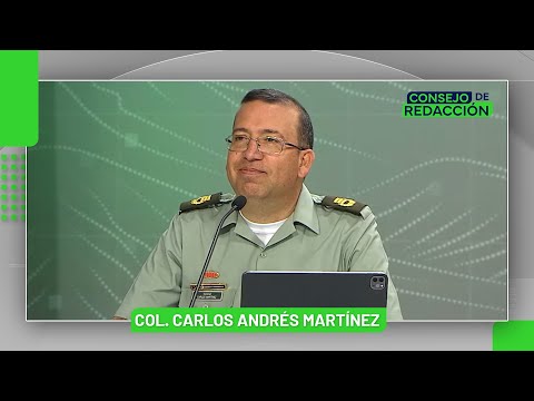 Entrevista al Coronel Carlos Andrés Martínez Romero, comandante de Policía Antioquia