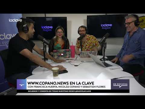 Daniel San Martín, Roberto Delpiano y René Lúes conectados hoy en Copano.News