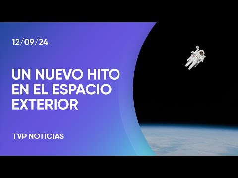 Un multimillonario realizó la primera caminata espacial privada