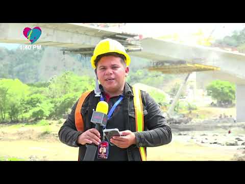 Avanza construcción de puente que unirá Wiwilí y Jinotega - Nicaragua