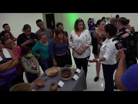 Una exposición de piezas y hallazgos arqueológicos de Managua en Politécnico José Coronel Urtecho