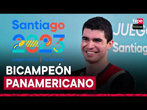 ¡Orgullo nacional! Diego Elías se adjudicó la medalla de oro en Santiago 2023