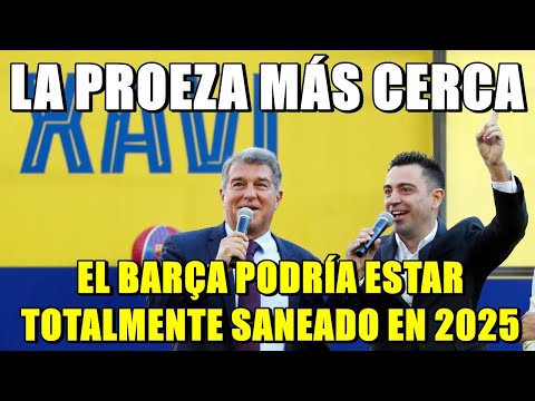 LAPORTA: ESTAREMOS RECUPERADOS ECONOMICAMENTE ANTES DE LO PREVISTO, SI LO DEPORTIVO SIGUE ASÍ