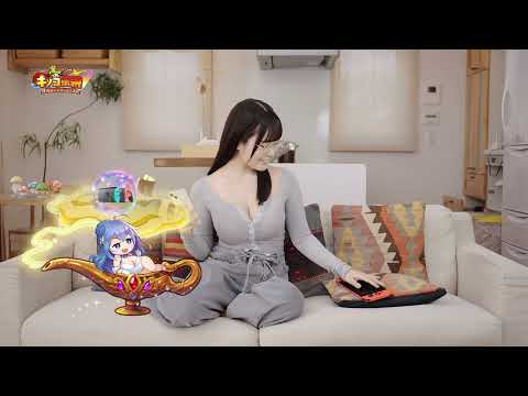 【キノコ伝説】PR大使・東雲うみ CM公開【ランプ擦ると神装備ゲット】