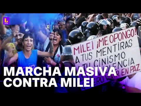 Más de 15 mil despidos de trabajadores públicos: Protestas contra Milei en Argentina