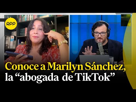 Marilyn Sánchez: la abogada que resuelve consultas legales a través de parodias en TikTok