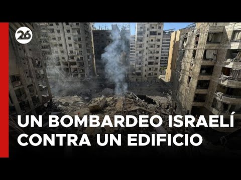 Suben a seis los muertos en un bombardeo de Israel en el centro de Beirut