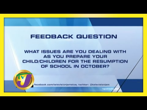 TVJ News: Feedback Question - September 24 2020