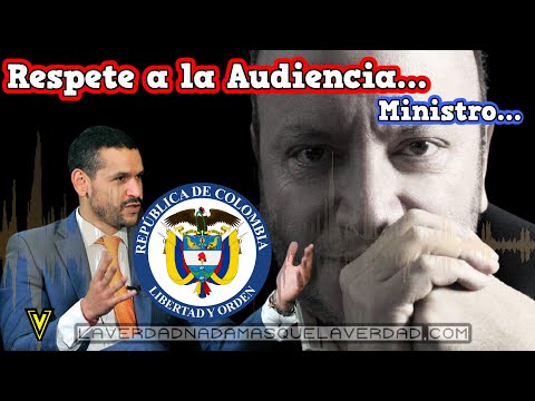 JULIO SANCHEZ CRISTO... RESPETE A LA AUDIENCIA... MINISTRO PALACIOS LA AUDIENCIA... SI ENTIENDE