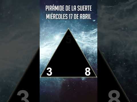Pirámide de la Suerte para hoy Miércoles 17 de Abril de 2024 - Lotería de Panamá